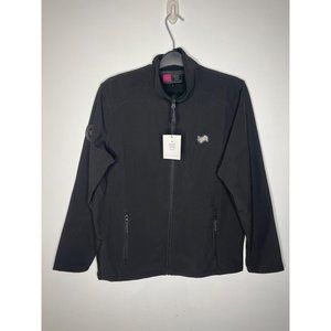 NEW Lyft Black Full Zip Jacket 1K Size Medium Soft Shells Rides Coat
